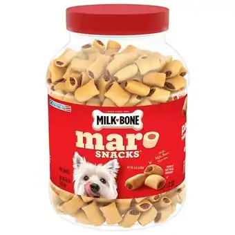 Walmart Milk-Bone MaroSnacks Dog Treats for Dogs of All Sizes, 40 Ounces offer
