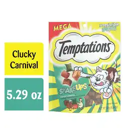 Walmart Temptations Shakeups Crunchy And Soft Cat Treats, Clucky Carnival Flavor, 5.29 Oz Pouch offer