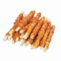 Walmart Chicken Wrapped Jerky Beef Twists - snacks, chews, rawhide delicious U9K9 R0H2 offer
