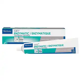 Walmart Virbac C.E.T. Enzymatic Toothpaste for Dogs and Cat Pets, Poultry Flavor, 2.5 oz offer