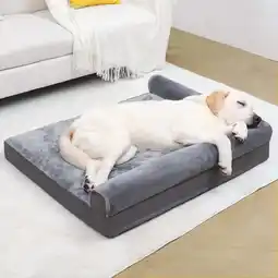 Walmart Pataipetit 36x27 Pet Couch for Large Dogs Orthopedic Dog Bed Sofa with Removable Waterproof Cover offer