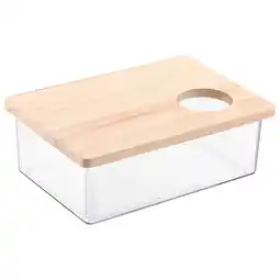 Walmart LABELEPH Sandbox Bath Container Wood Small Pets Bath Time 1Pcs 6.09X4.13X2.75in offer