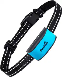 Walmart Pawious Small Dog Bark Collar - Humane No Shock, Rechargeable, No Prongs - for Small and Medium Dogs offer