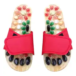 Walmart Foot Acupressure Earth Stones Acupoint Massage Sandals offer