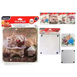 Walmart Familymaid 13548 7.75 x 7.75 in. Square Hot Pad with Print - Pack of 144 offer