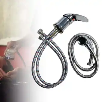 Walmart DOLITY Salon Shampoo Bowl Faucet Set Easy to Install for Washing Hair Backwash Unit offer