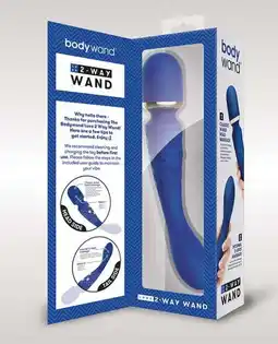 Walmart Xgen Bodywand Luxe 2 Way Wand Head Massager - Blue offer