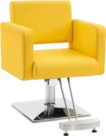 Walmart BarberPub Classic Styling Salon Chair for Hair Stylist, Hydraulic Pump Barber Chair offer