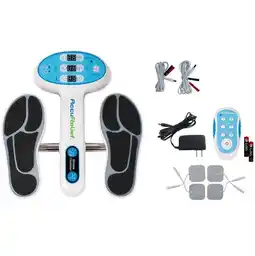 Walmart AccuRelief Ultimate Foot Massager with Remote for Body Pain, Electrodes Pads for Tens Unit, Blue offer