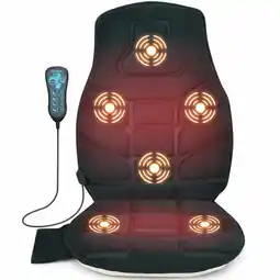 Walmart Kadyn Seat Cushion Massager with Heat and 6 Vibration Motors for Home offer