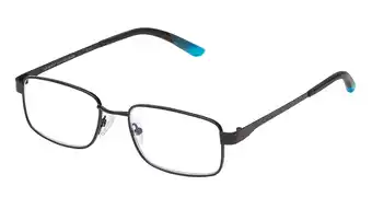 Walmart SAV Sportex Blue Light Reading Glasses, Stainless Steel Rectangle Sport Frame, AR4148, +1.25, Blue offer