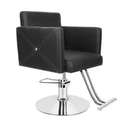 Walmart 330LB Capacity Hydraulic Salon Chair - 360° Swivel Base offer
