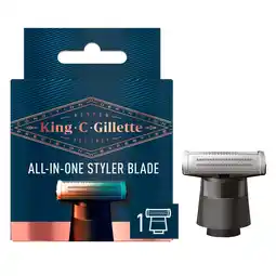 Walmart King C. Gillette All-in-One Styler Blade with 4-Directional Metal Razor Blades, 1 Refill offer