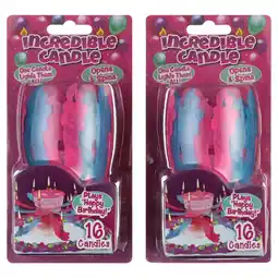 Walmart Incredible Candle PNKTL 2PK offer