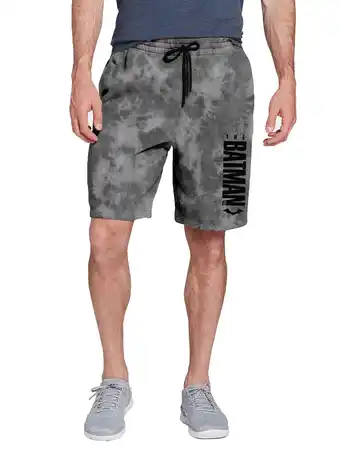 Walmart Batman Men's Fleece Jogger Shorts, Sizes S-XL, Mens Shorts offer