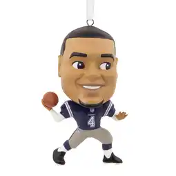 Walmart Hallmark Ornament (NFL Dallas Cowboys Dak Prescott Bouncing Buddy) offer