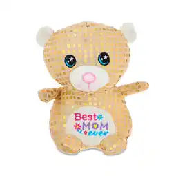 Walmart Mother's Day Small Yellow Disco Bear Plush, 7 in, by Way To Celebrate offer