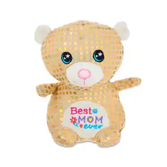 Walmart Mother's Day Small Yellow Disco Bear Plush, 7 in, by Way To Celebrate offer
