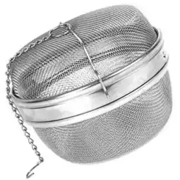 Walmart Spice Ball Herb Infuser Extra Large 4.5D, Stainless Steel offer