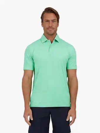 Walmart Chaps Men's and Big Men's Short Sleeve Performance Solid Polo Shirt, Sizes S-3XL offer
