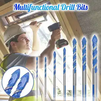 Walmart Awuniuwamultifunctional Drill Bits Ceramic Glass Punching Hole Working Sets 3-12Mm1X Drill Bit offer