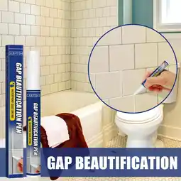 Walmart Sueyeuwdi Caulk Caulking Tool Tile Sealer Agent Coating Glue Tile 5Ml Cleaner Tile Agent 14*2*2cm offer