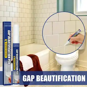 Walmart Sueyeuwdi Caulk Caulking Tool Tile Sealer Agent Coating Glue Tile 5Ml Cleaner Tile Agent 14*2*2cm offer