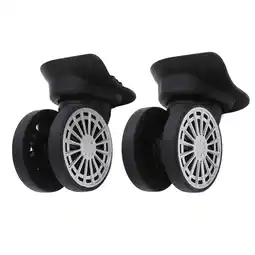 Walmart Eotvia Caster A60 Series PP 2 Swivel Casters with 9 Screws, Black, 2 Count offer
