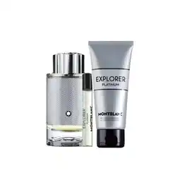 Walmart MontBlanc Men's Explorer Platinum Gift Set Fragrances 3386460139366 offer