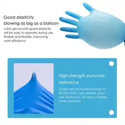 Walmart Awuniuwa Rubber Comfortable Disposable Mechanic Nitrile Gloves Exam Gloves 1Pcs1 Pair Of Gloves offer