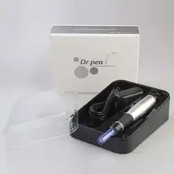 Walmart Electric Wired A1C Beauty Skin Pen with 2x12Pin, 2x36Pin, 2xRound Nano Replace Cartridges offer
