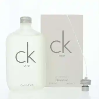 Walmart Calvin Klein CK One 10 oz / 300 ml Eau De Toilette Unisex Spray offer