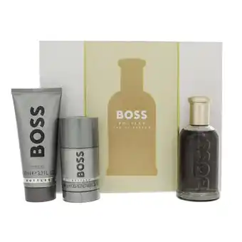Walmart Hugo Boss BHGM3 3 Piece Boss Bottled Fragrance Gift Set for Men offer