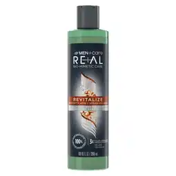 Walmart Dove Men+Care Real Biomimetic Care Revitalize Daily Shampoo Coco Fatty Acid All Hair Types, 10 fl oz offer