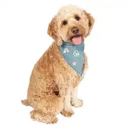 Walmart Justice Pet Denim Dog Bandana, XS/SM offer