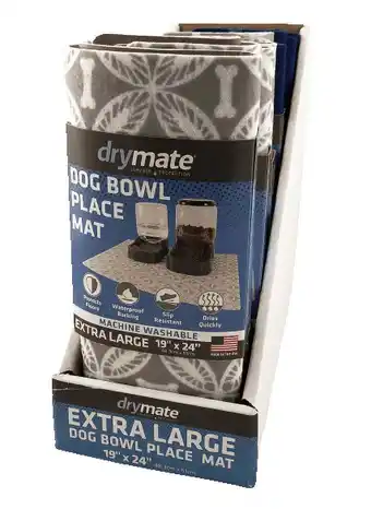 Walmart Drymate Dog Pet Bowl Place Mat, Polyester offer