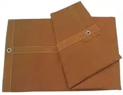 Walmart Manufacturer Varies Tarp,Brown,Cotton Canv,19.5ft L,19.5ft W 5WTR9 offer