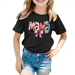 Walmart ZPWKLM Cute Shirt For Infnat Bouquet Cute Printed Solid Color Short Sleeve Blouse For size 18-24M offer