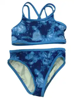 Walmart Reebok Toddler Girls Two-Piece Swimsuit with UPF 50, Sizes 2T-5T offer