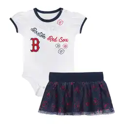 Walmart Infant Boston Red Sox Sweet Bodysuit & Skirt Set offer