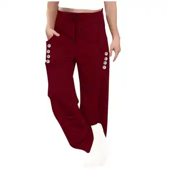 Walmart ZyeKqe Wide Leg Pants for Boy Girl High Waisted Lounge Pants Toddler Cotton Pull on Sweatpants offer