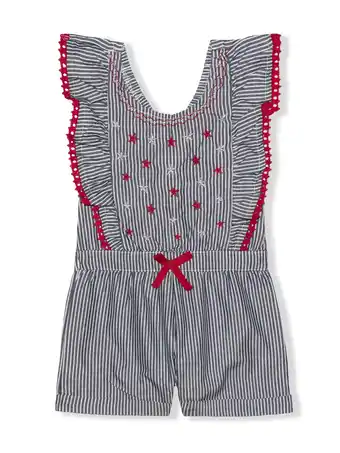 Walmart Nanette Toddler Girl Romper, Sizes 2T-4T offer