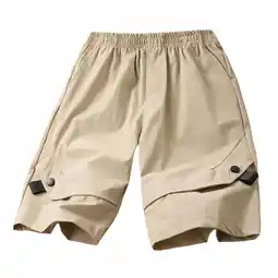 Walmart ZyeKqe Boys Girls Hiking Cargo Shorts Toddler Lightweight Pockets Athletic Summer Casual Shorts offer