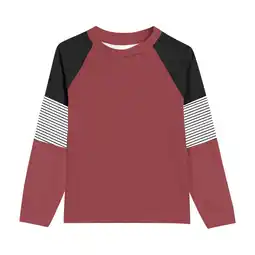 Walmart ZPWKLM ZPWKLM Big Long Sleeve Striped Color Block Tops For Top With Pockets For Girls Boys size 4-5T offer