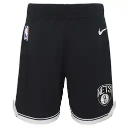 Walmart Preschool Nike Black Brooklyn Nets Icon Replica Shorts offer
