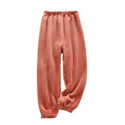 Walmart ZyeKqe Toddler Boys Girls Pajamas Pants High Waisted Sleep Bottoms Casua Comfy Lounge Pants offer