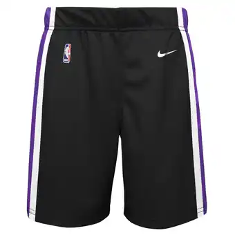 Walmart Toddler Nike Black Sacramento Kings Icon Replica Shorts offer