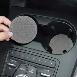 Walmart 2Pc Car Originality Water Mat Fashion Solid Color Heat Insulation Mat Honeycomb Car Mat Car Mat offer