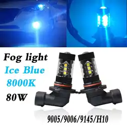 Walmart SHENKENUO 8000K 9145 LED Fog light for Jeep Patriot 02-09 Grand Cherokee 03-10 Comander 06-2010 offer