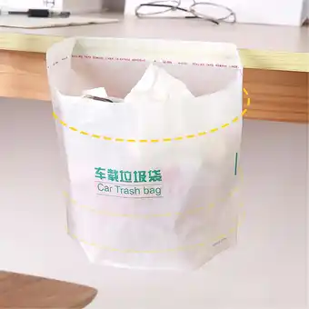 Walmart Car Trash Bag Car Storage Bag Home Car Disposable Storage Bag offer